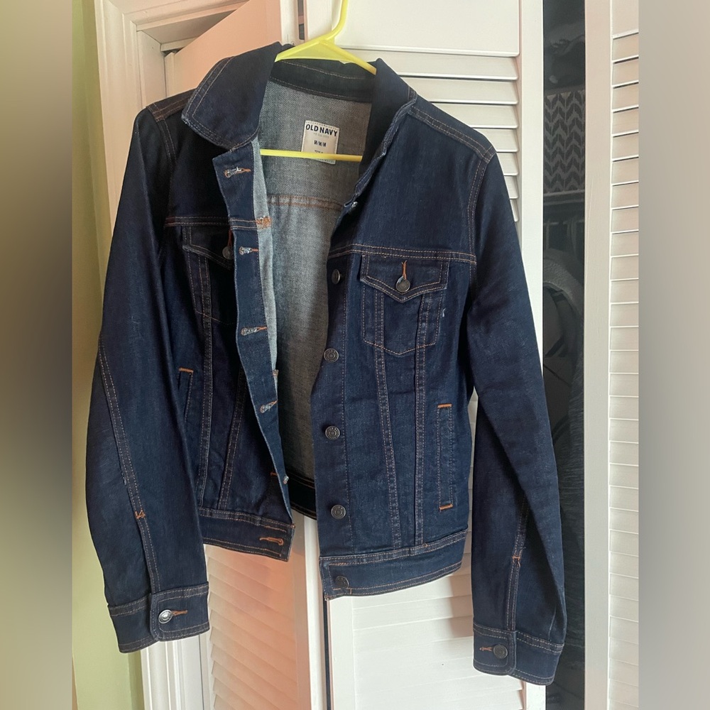 Old Navy Women’s Dark Indigo Denim Jacket